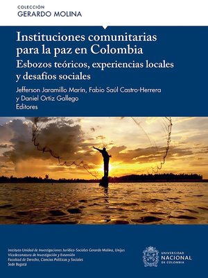 cover image of Instituciones comunitarias para la paz en Colombia